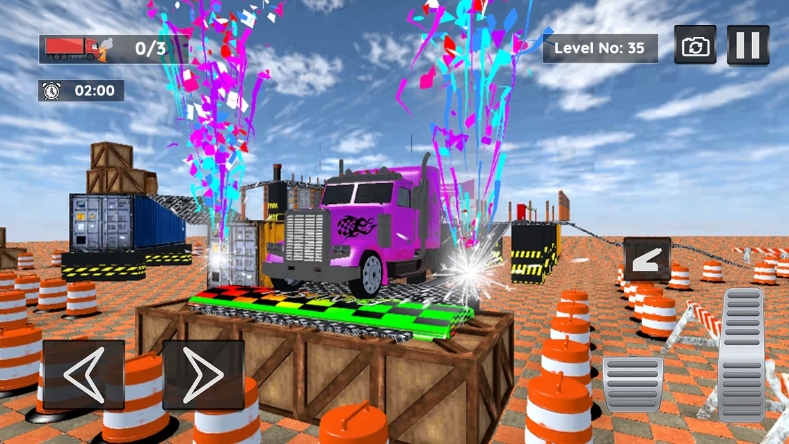 American Truck Parking Game screenshot