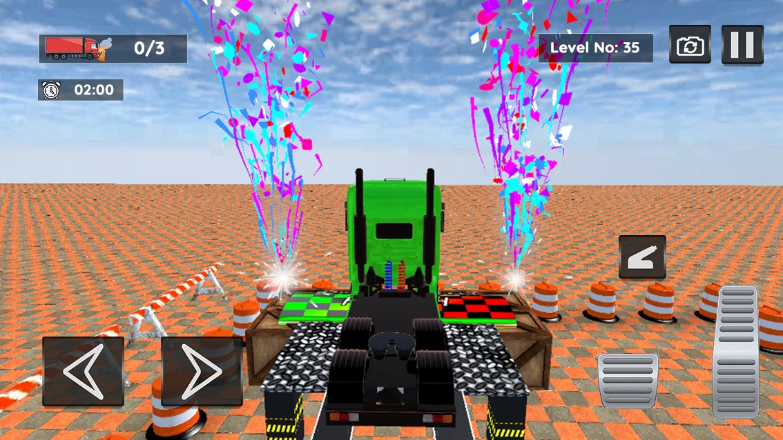 American Truck Parking Game screenshot