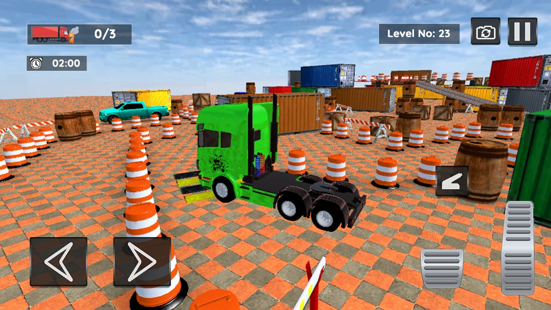 American Truck Parking Game screenshot
