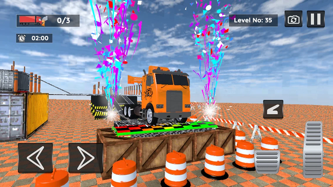 American Truck Parking Game screenshot