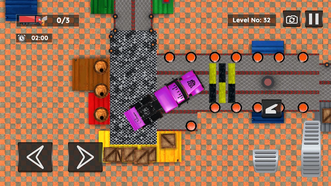 American Truck Parking Game screenshot