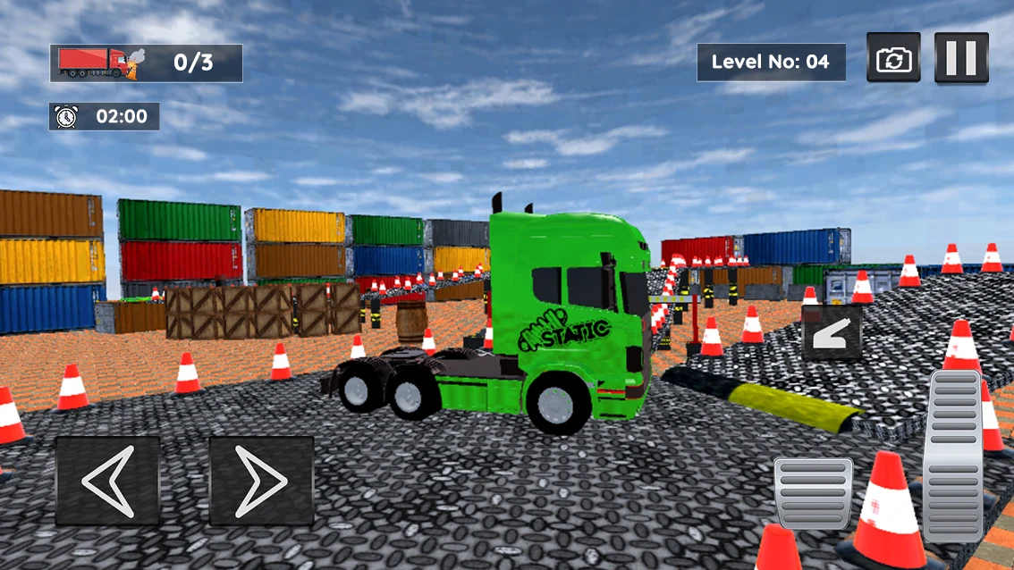 American Truck Parking Game screenshot