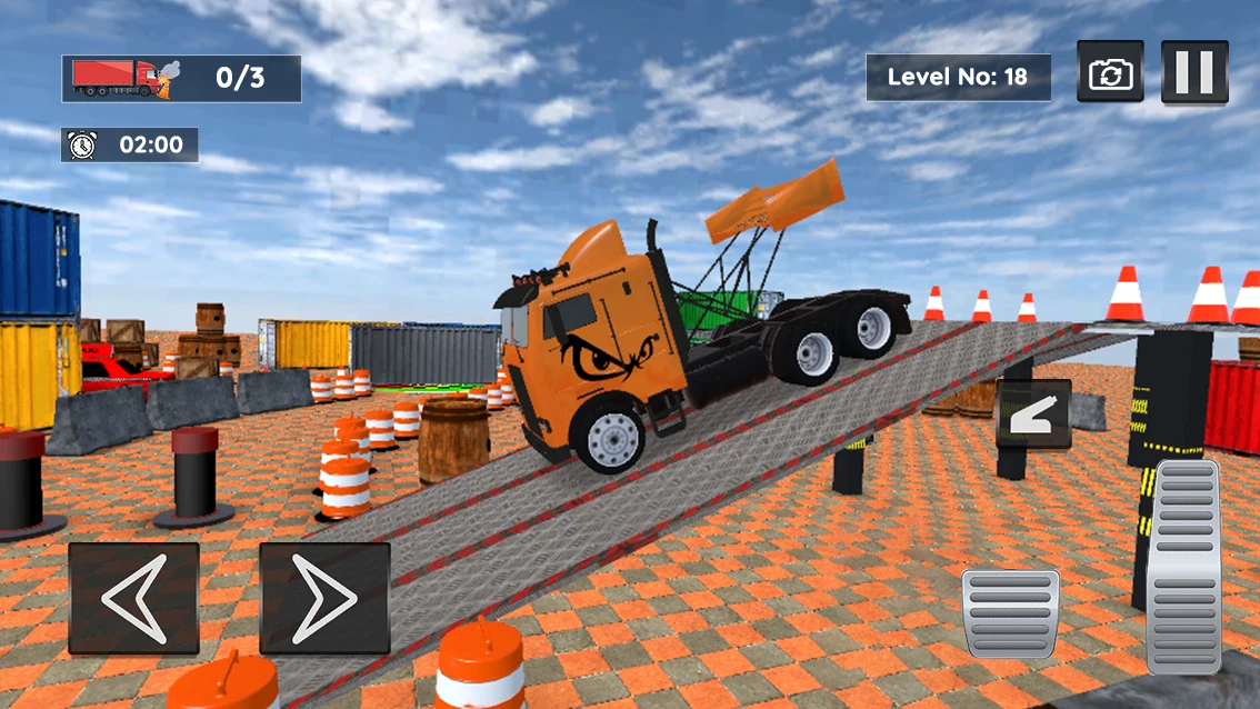 American Truck Parking Game screenshot