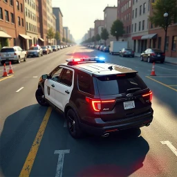 Ícone de Jogo Estacionamento Policial